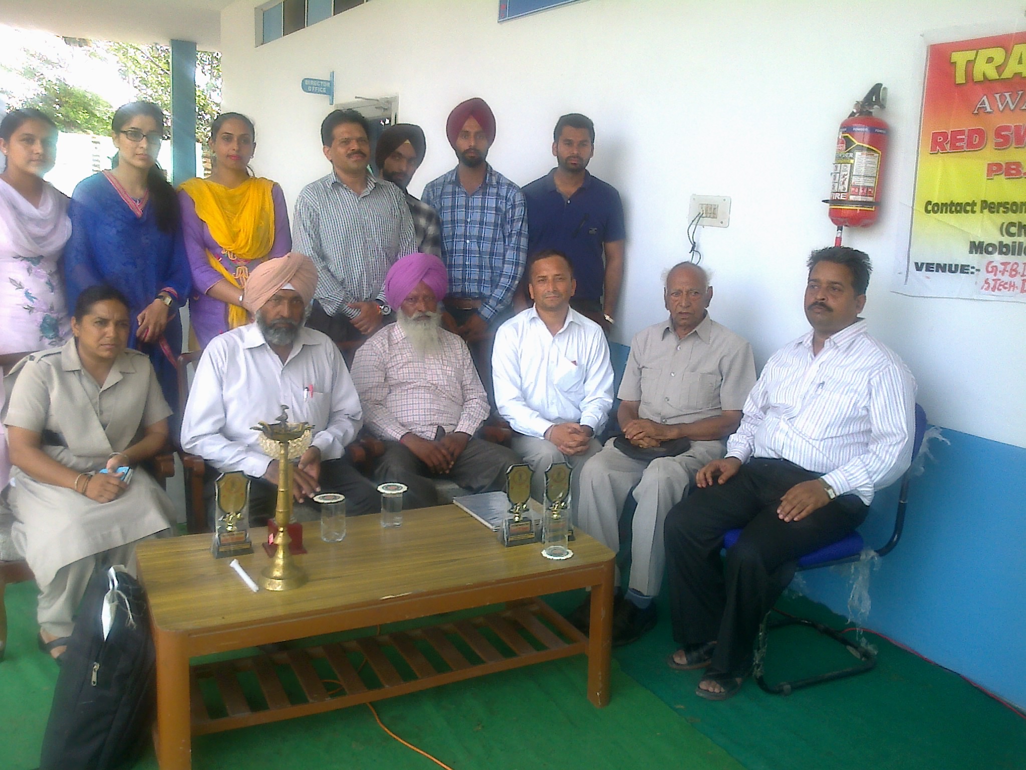 RED SWASTIK SOCIETY LUDHIANA - Traffic rules Awareness camp 