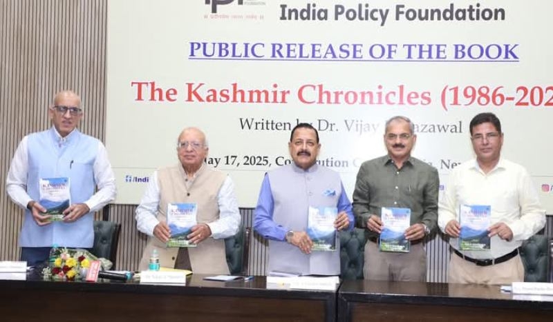 Release of the book The Kashmir Chronicle 